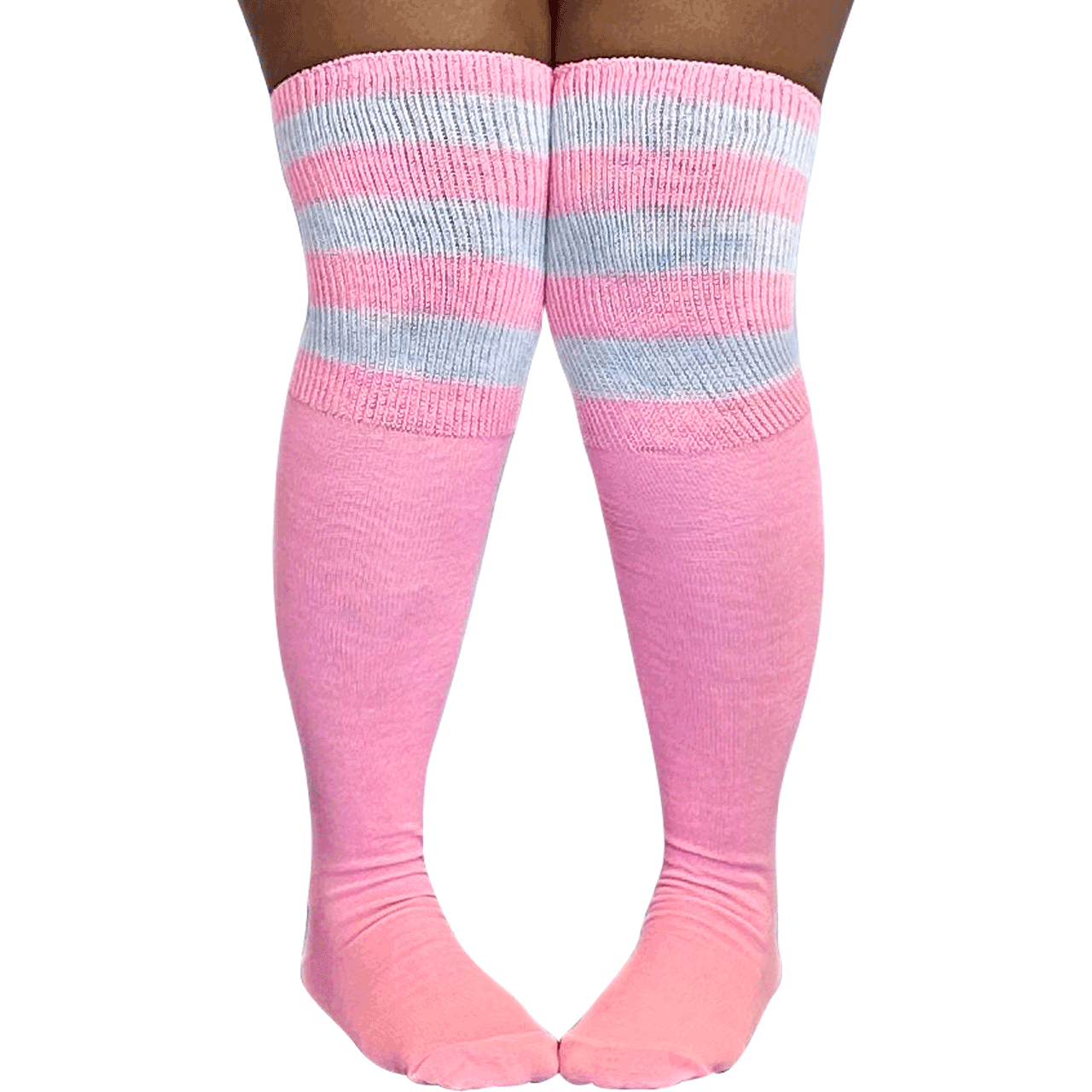 Great Description About Light Pink Thigh High Socks