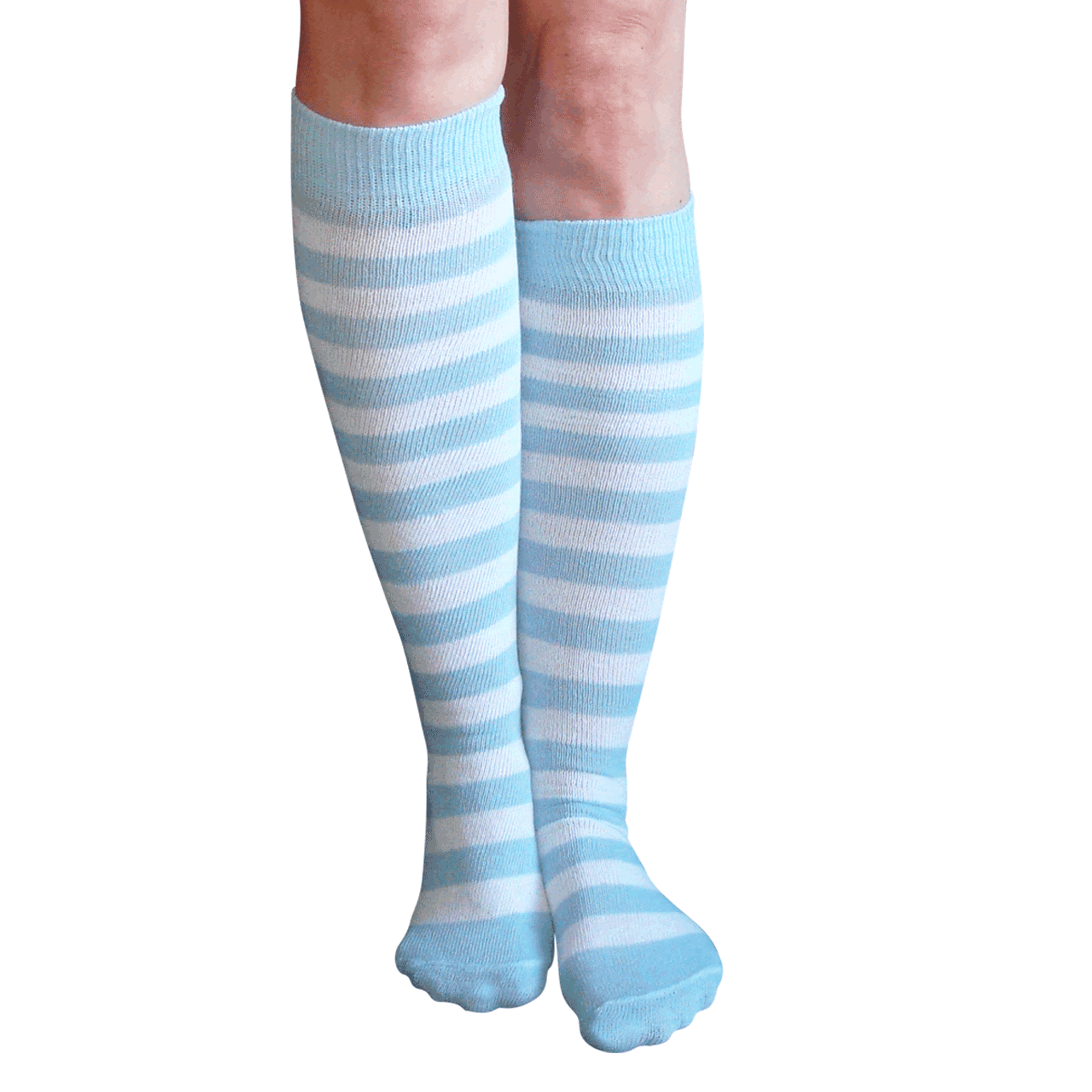 Striped Knee High Socks