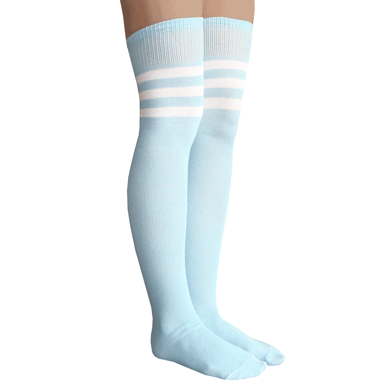 Baby Blue Thigh Highs