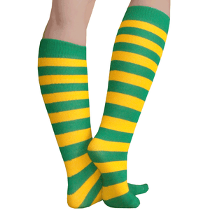 Green Knee High Socks - Made in USA