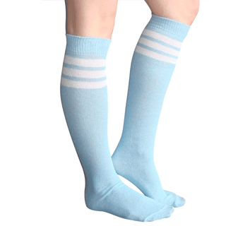 Striped Tube Knee Socks