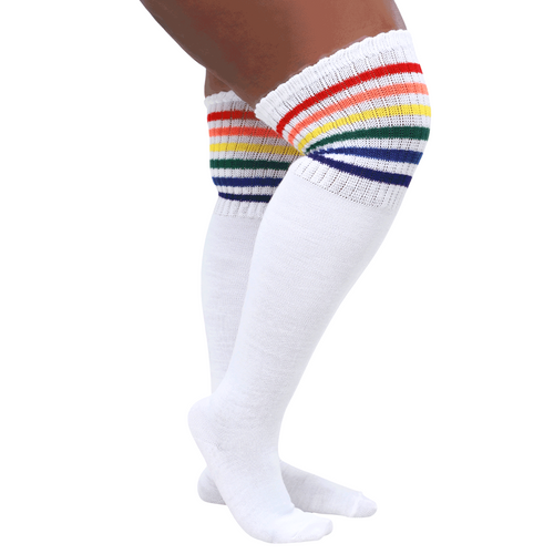 Over the Rainbow Plus Size Thigh Highs