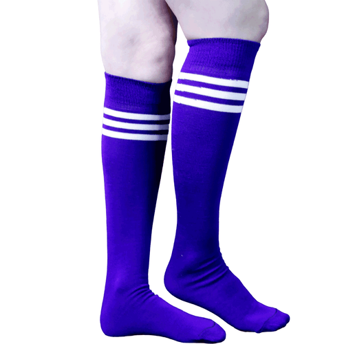 Purple Tube Socks