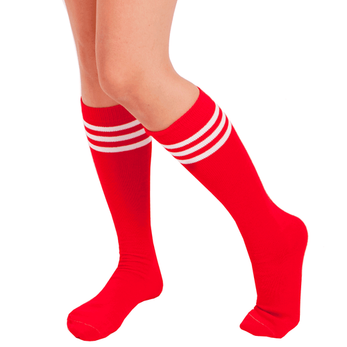 Red Tube Socks