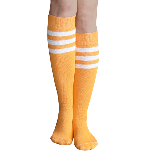 Tangerine Orange Knee Highs