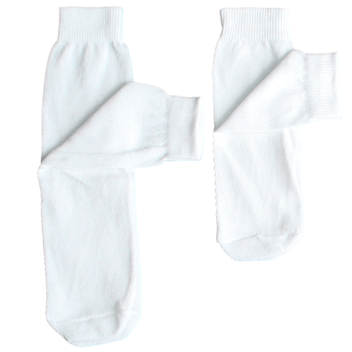white tube socks (kids)
