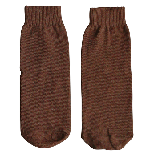 brown kids socks
