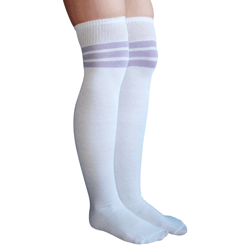 College Sports Socks, Team-Inspired Knee Socks