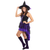 purple halloween socks