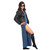 royal blue knee high socks