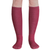 thick solid maroon socks