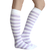 Lilac Striped Socks