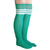 green/white thigh highs
