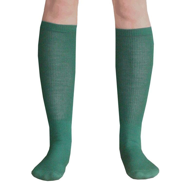 Dark Green Knee Socks
