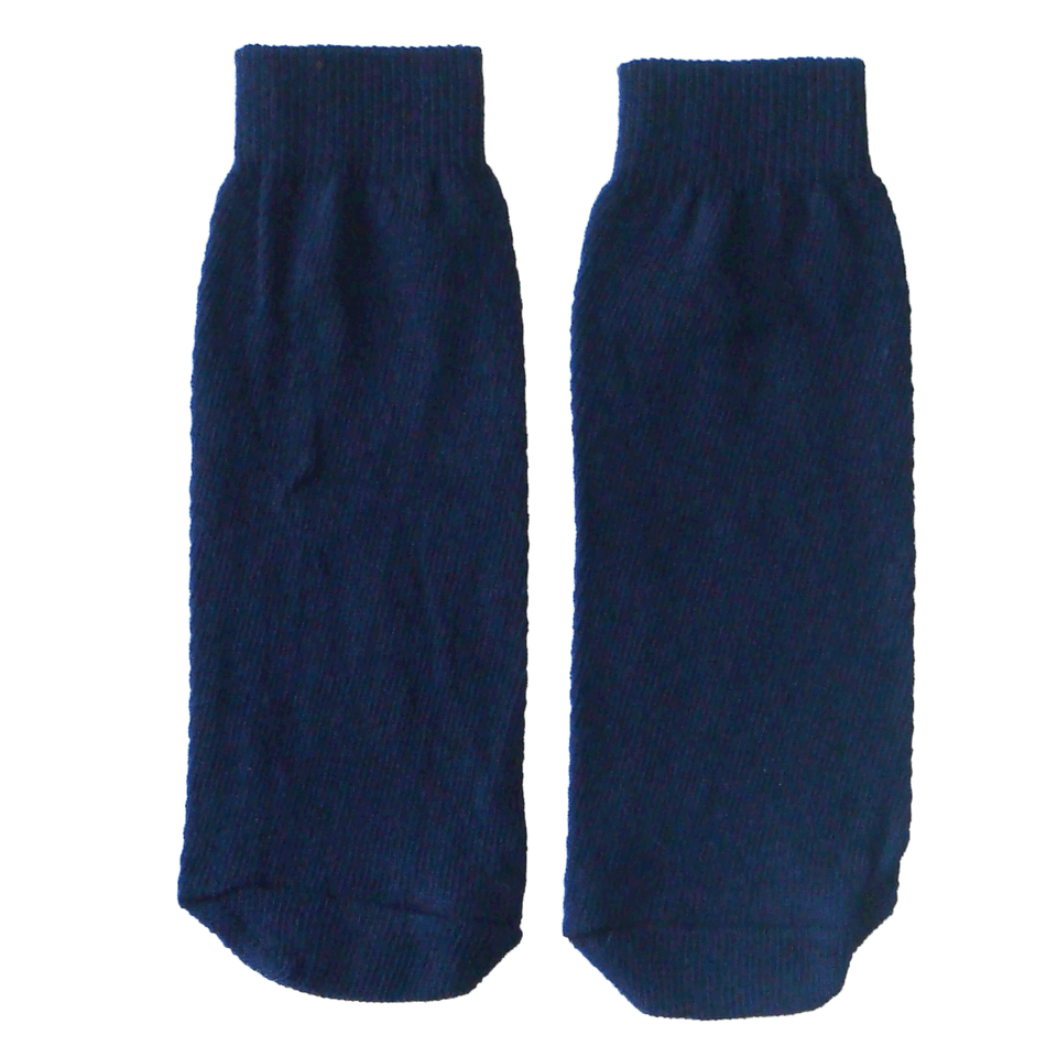 Navy Blue Knee High Boot Socks