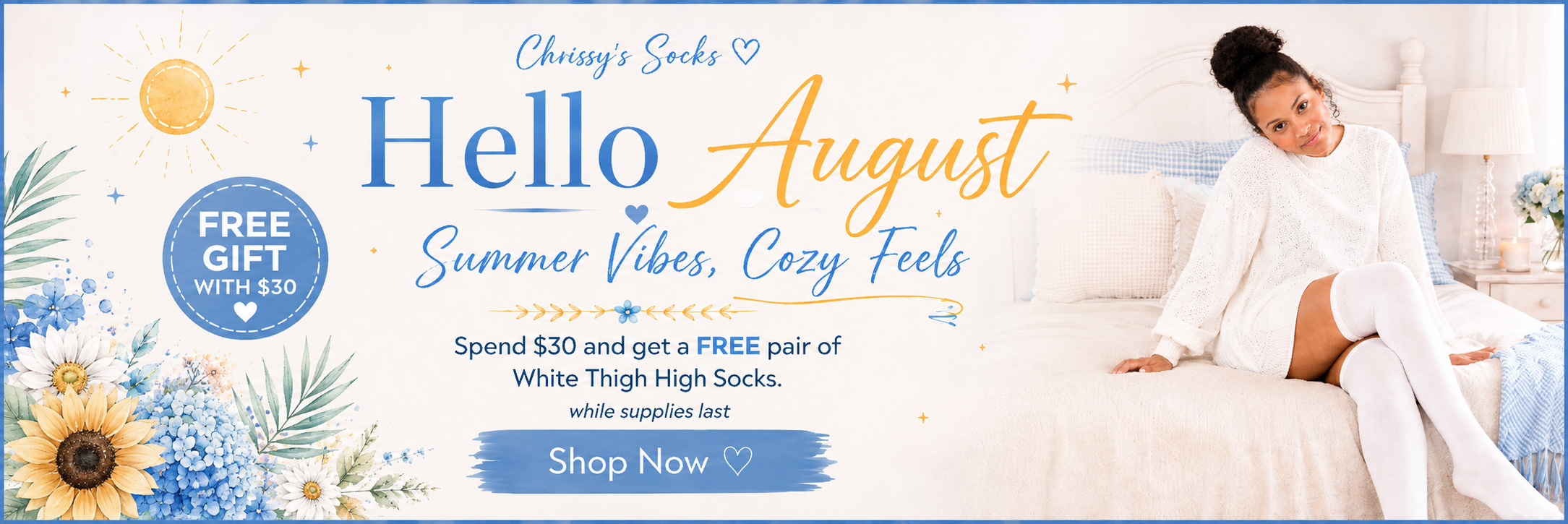 FREE Thigh High Socks