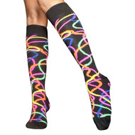 bright neon socks