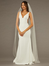 Chapel Drape Bridal Veil | V03CP-D