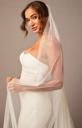 Wide Cathedral Bridal Veil | V2381WC