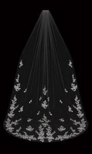 Cathedral Bridal Veil | V2095C