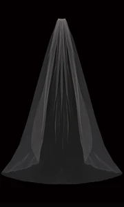 Wide Cathedral Bridal Veil | V03WC