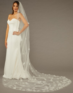 Cathedral Bridal Veil | V2491C