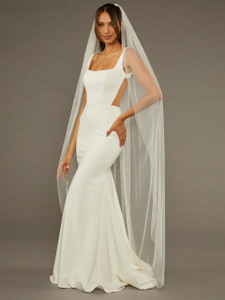Chapel Bridal Veil | V2087CP-L