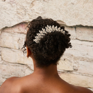 Rhinestone Veil Comb | VC2500