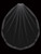 Single Tier Bridal Veil | V2088SF