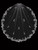 Single Tier Bridal Veil | V2398SF