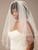 Double Layer Wrist Bridal Veil | V2669W