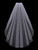 Single Tier Bridal Veil