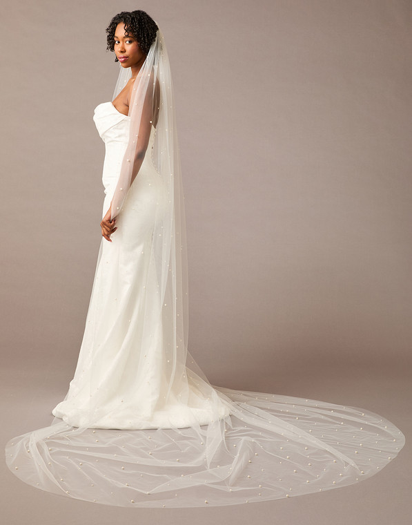 Wide Royal Cathedral Bridal Veil | V2586WRC