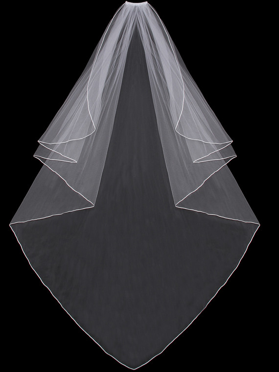 Angel-Cut Bridal Veil | V63CF