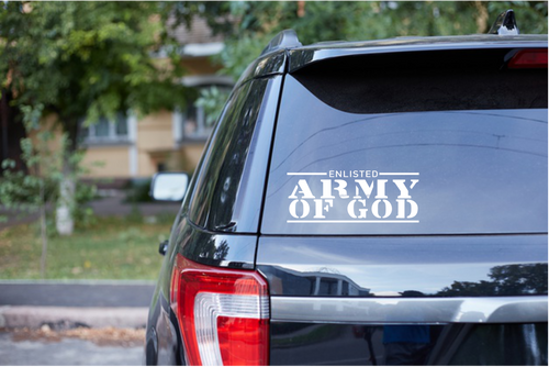Army Of God Christian Vinyl Decal Car | Mug | Window