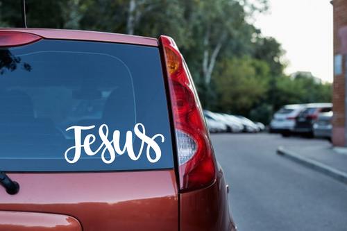 Jesus Christian Vinyl Decal Car | Mug | Window