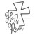 He Is Risen Christian Iron On Vinyl Decal Transfers for T-shirts/Sweatshirts