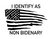 I Identify As Non Bidenary Iron On Vinyl Decal Transfers for T-shirts/Sweatshirts