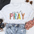 Just Pray Christian DTF Sublimation Decal Transfer Shirts