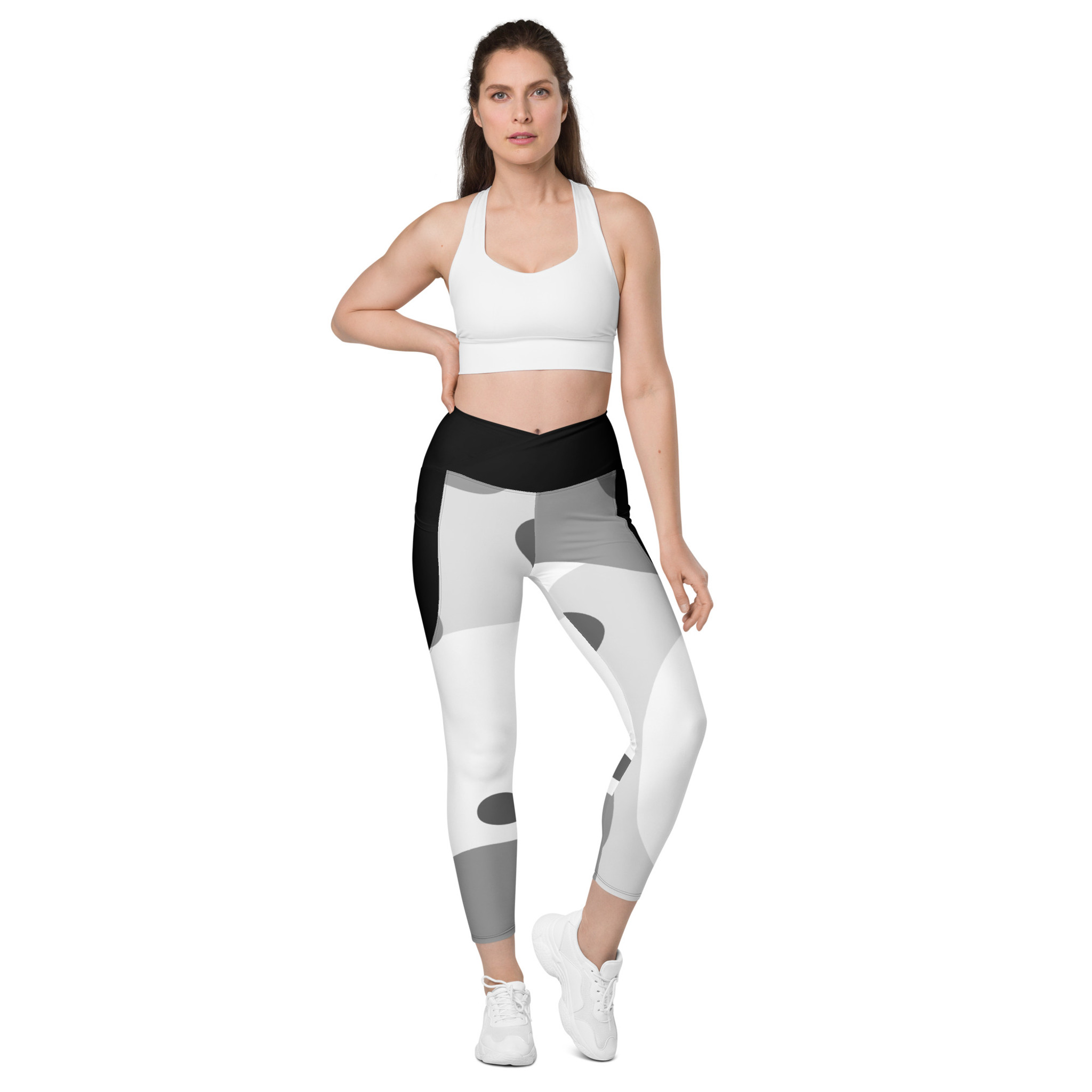 TMS Crossover leggings with pockets