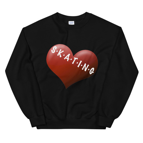 Love Skating Sweatshirt The Mad Spinner