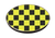 TMS Micro™  Yellow & Black Checker | Figure Skating Spinner TMSMicro-YBC The Mad Spinner