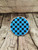 TMS Mini™ 2.0 Blue Black Checker | Figure Skating Spinner TMSM-2.0-BBC The Mad Spinner