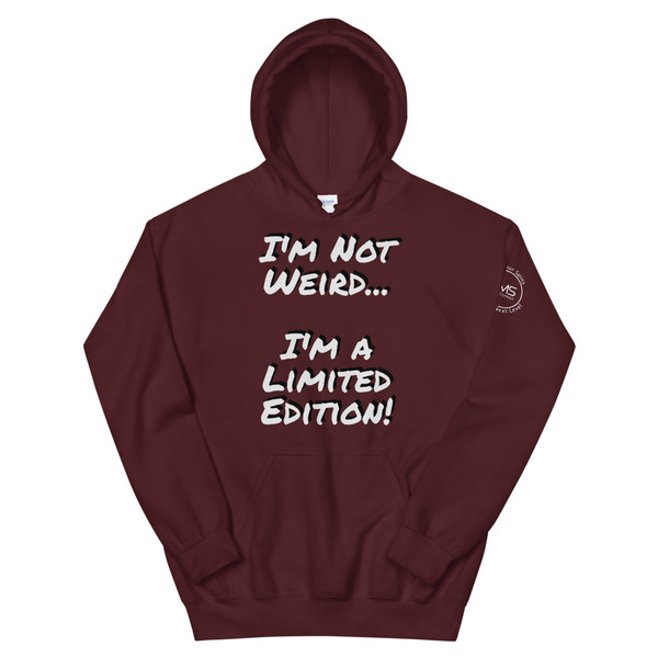 I'm NOT Weird Hoodie The Mad Spinner