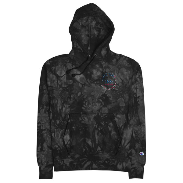TMS USA Unisex Champion tie-dye hoodie The Mad Spinner