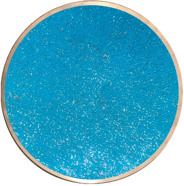 TMS Ultimate Plus™ Atomic Turquoise Glitter | Figure Skating Spinner TMSUP-ATG The Mad Spinner