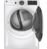 GE® 7.8 cu. ft. Capacity Smart Front Load Electric Dryer with Steam and Sanitize Cycle GFD65ESSVWW