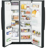 GSS25GGPBB GE® 25.3 CU. FT. SIDE-BY-SIDE REFRIGERATOR