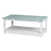 Blue Picket Fence Coffee Table