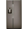 GSS25GMHES GE® 25.4 Cu. Ft. Side-By-Side Refrigerator Slate
